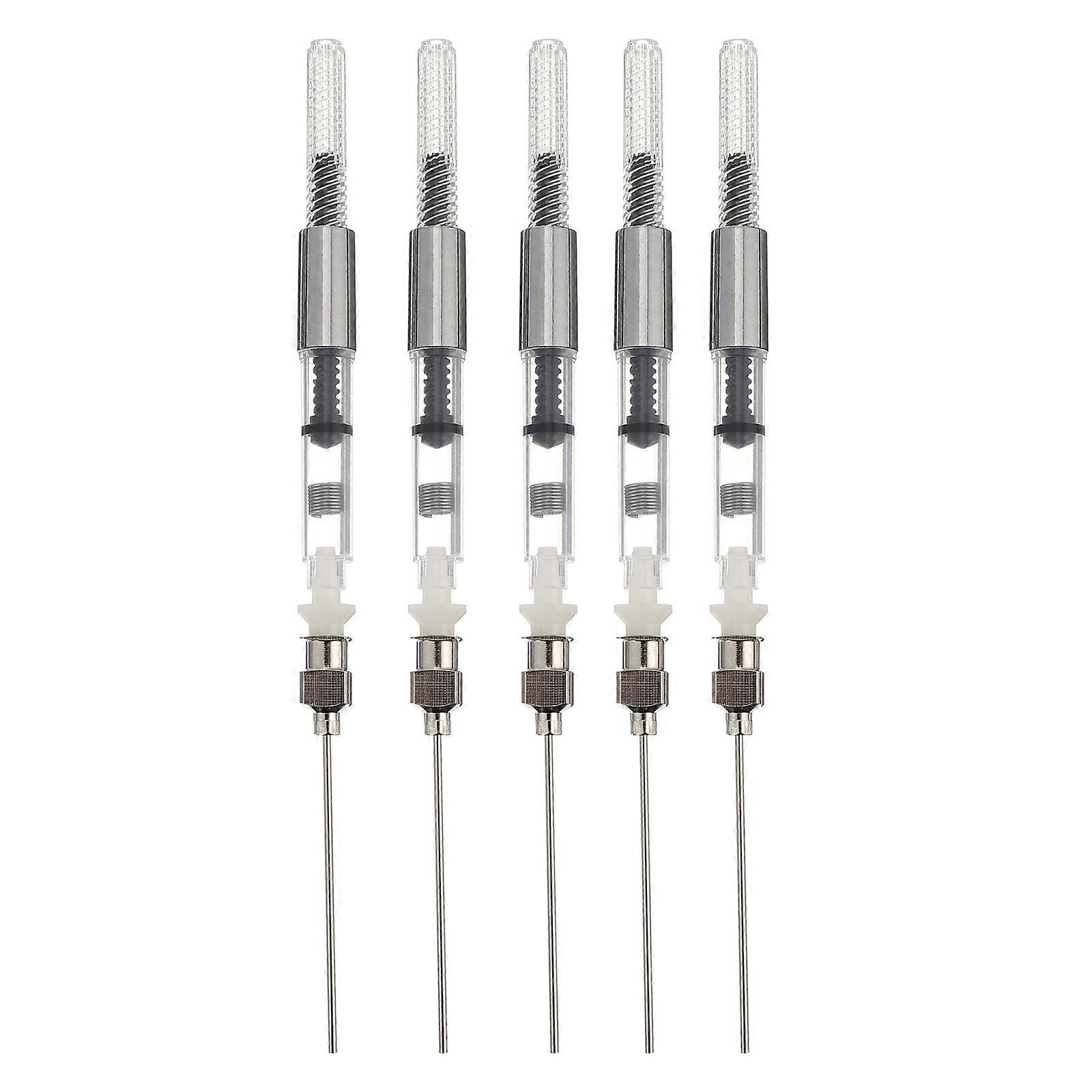 1 Set/5pcs Useful Ink Device Fountain Pen Ink Fill Assistant School Supplies