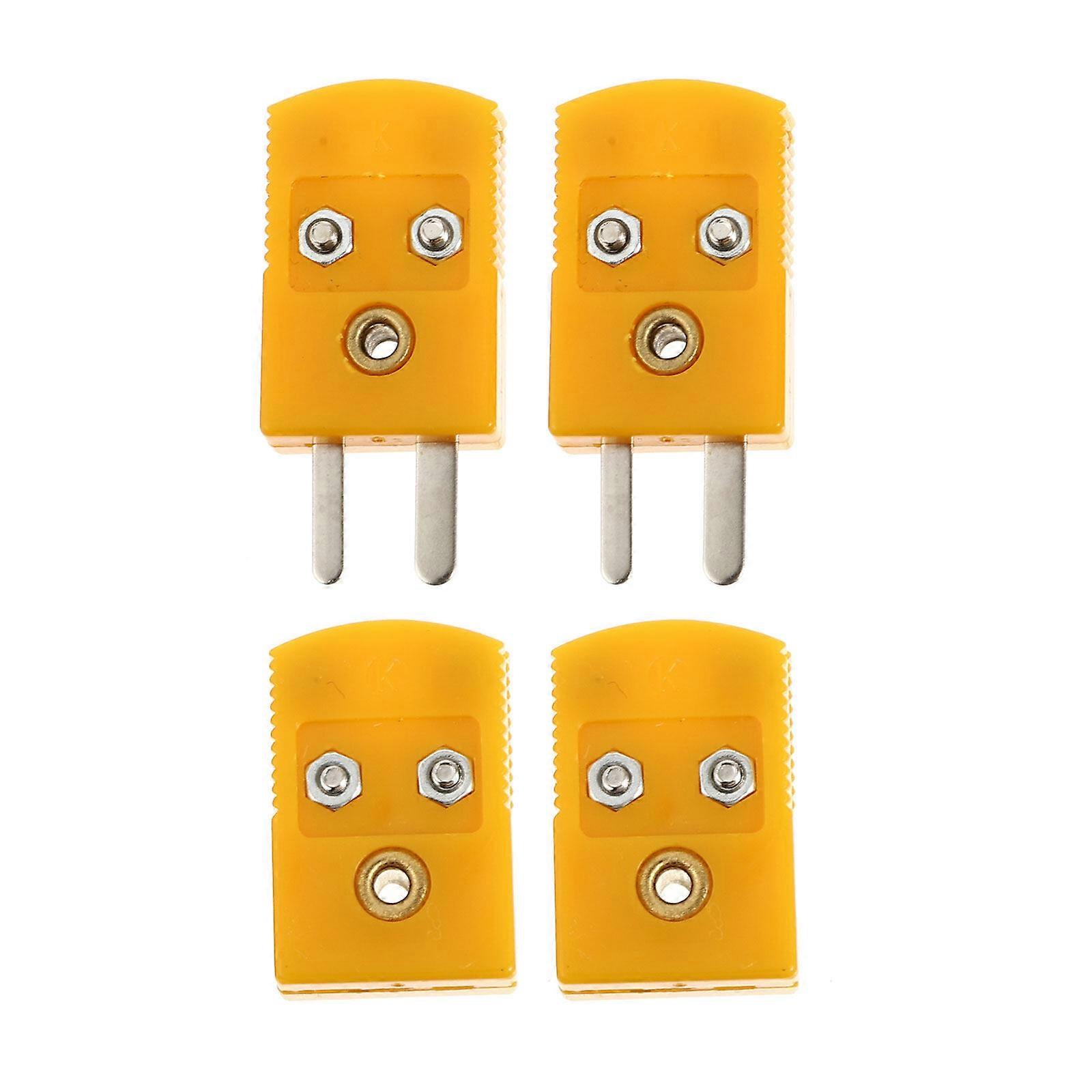 4buc carcasa din plastic K tip termocuplu cablu conector adaptor conector