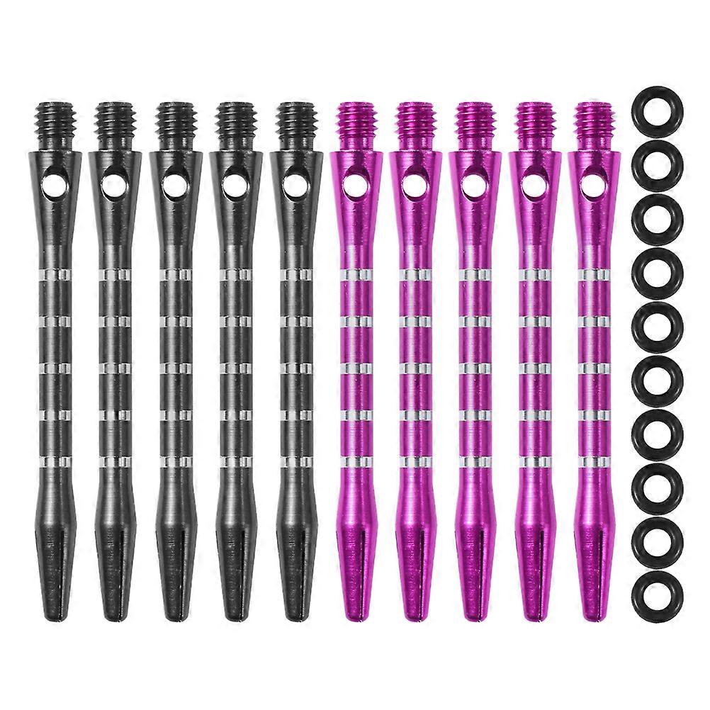 10 Sets Dartstangen mit Gewinde aus Aluminiumlegierung, 2BA-Dartschäfte mit Standardgewinde