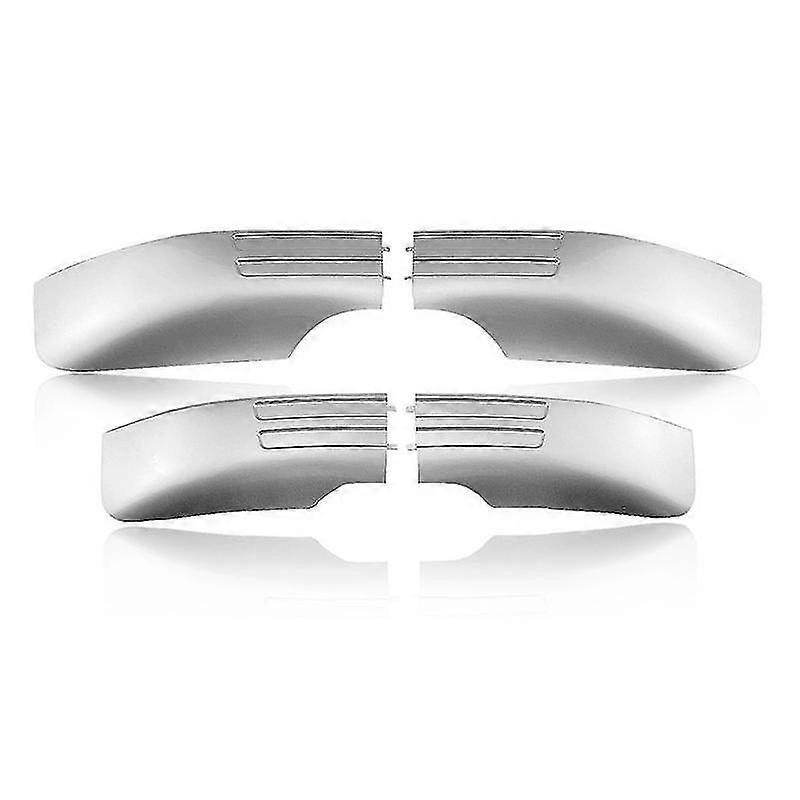 Hinten rechts Autoträger für- E71 E72 X6 2008-2014 Silber Dachträger Schiene Nachrüstung Endabdeckung Set Auto Ext