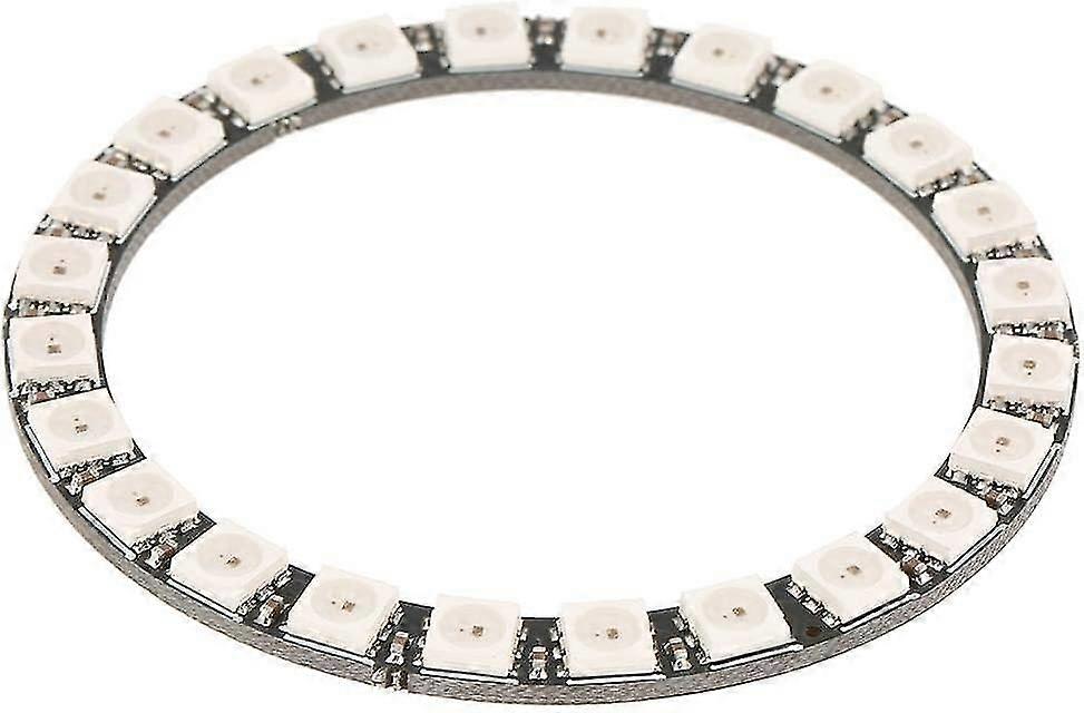 Led Ring Light, 24 Bits Ws2812 5050 Rgb Lamp Panel Round Led Ring With Integrated Drivers1pcs)