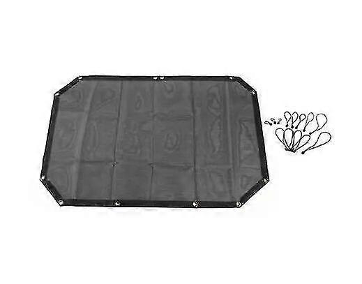 2/4 شبكة سقف السيارة باب بيكيني أعلى غطاء ظلة الأشعة فوق البنفسجية الشمس الظل شبكة لجيب رانجلر JK 2007-2017 اكسسوارات السيارات التصميم بوريس