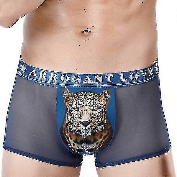 3D印刷メンズメッシュ通気性セクシーボクサーブリーフ