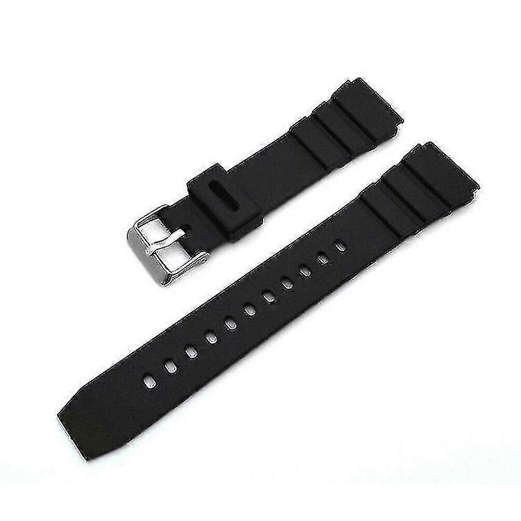 Flat Vent Rubber Watch Strap