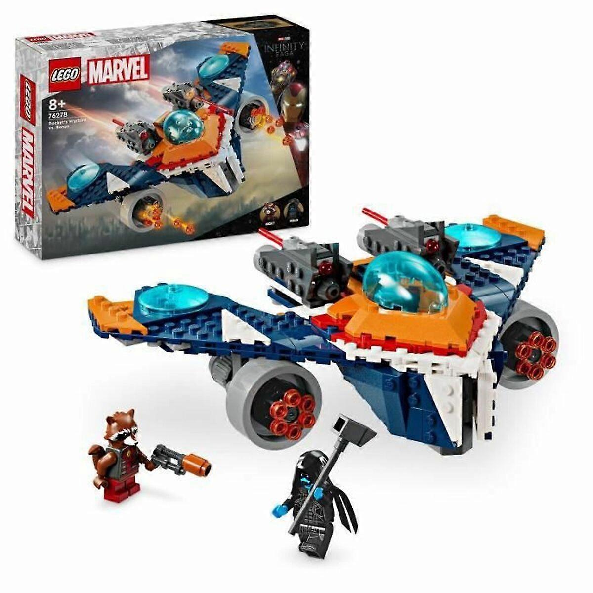 Construction set Lego 76278 Marvel: Rocket vs. Ronan's Spaceship Multicolour 290 Pieces