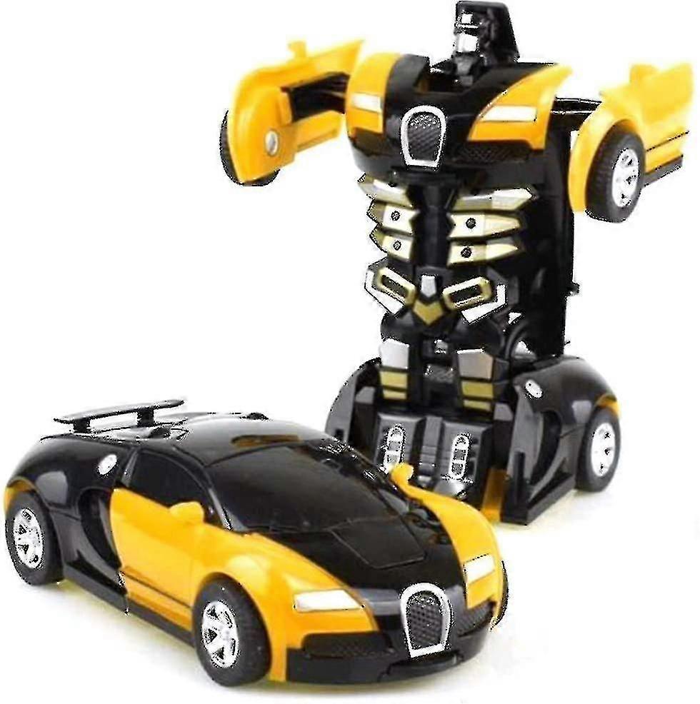 Transforma Robot de control de la distanță auto jucărie robot auto transformarea copii robot auto