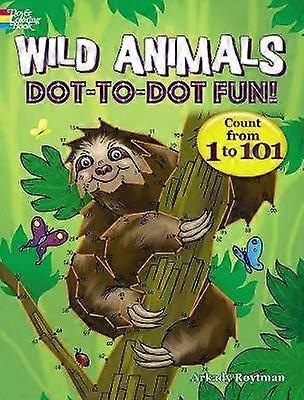 Wild Animals Dot-to-Dot Fun