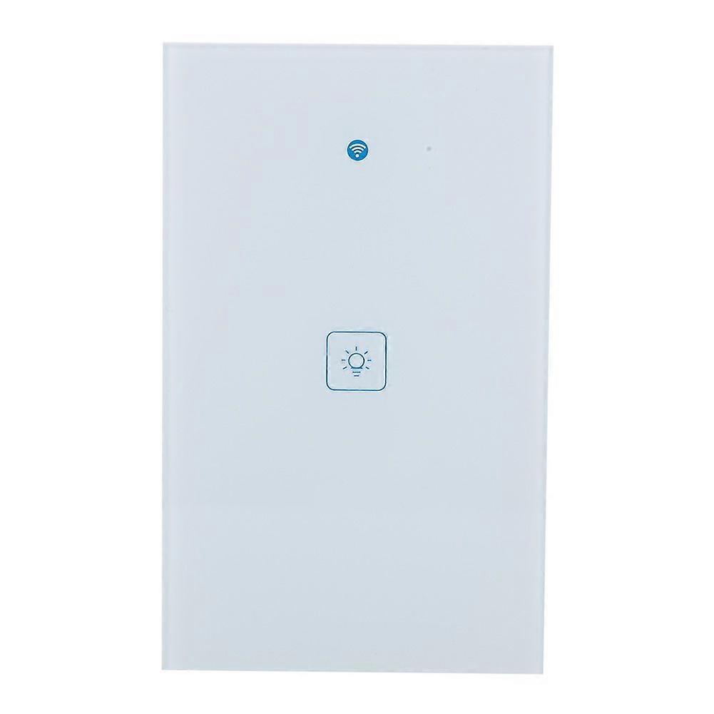 Smart Wifi Wall Touch Light Switch Remote Smart Home Controller (US 1Gang)