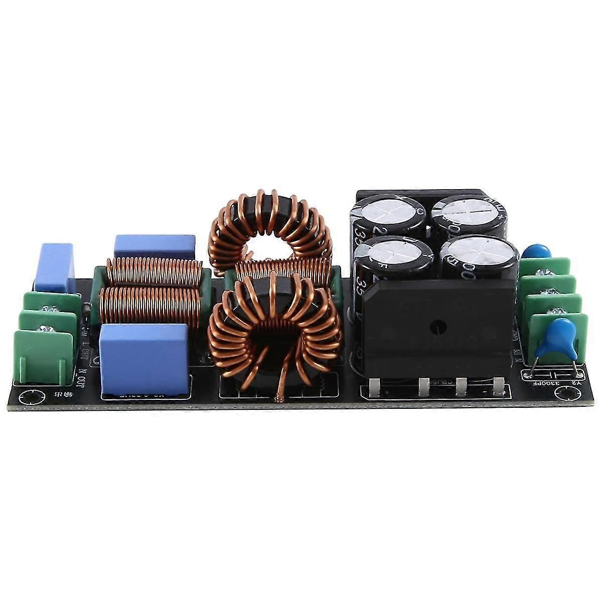 Power Filter Board Module Emi Filter Ac Mains Purification Hifi Audio Noise 20a