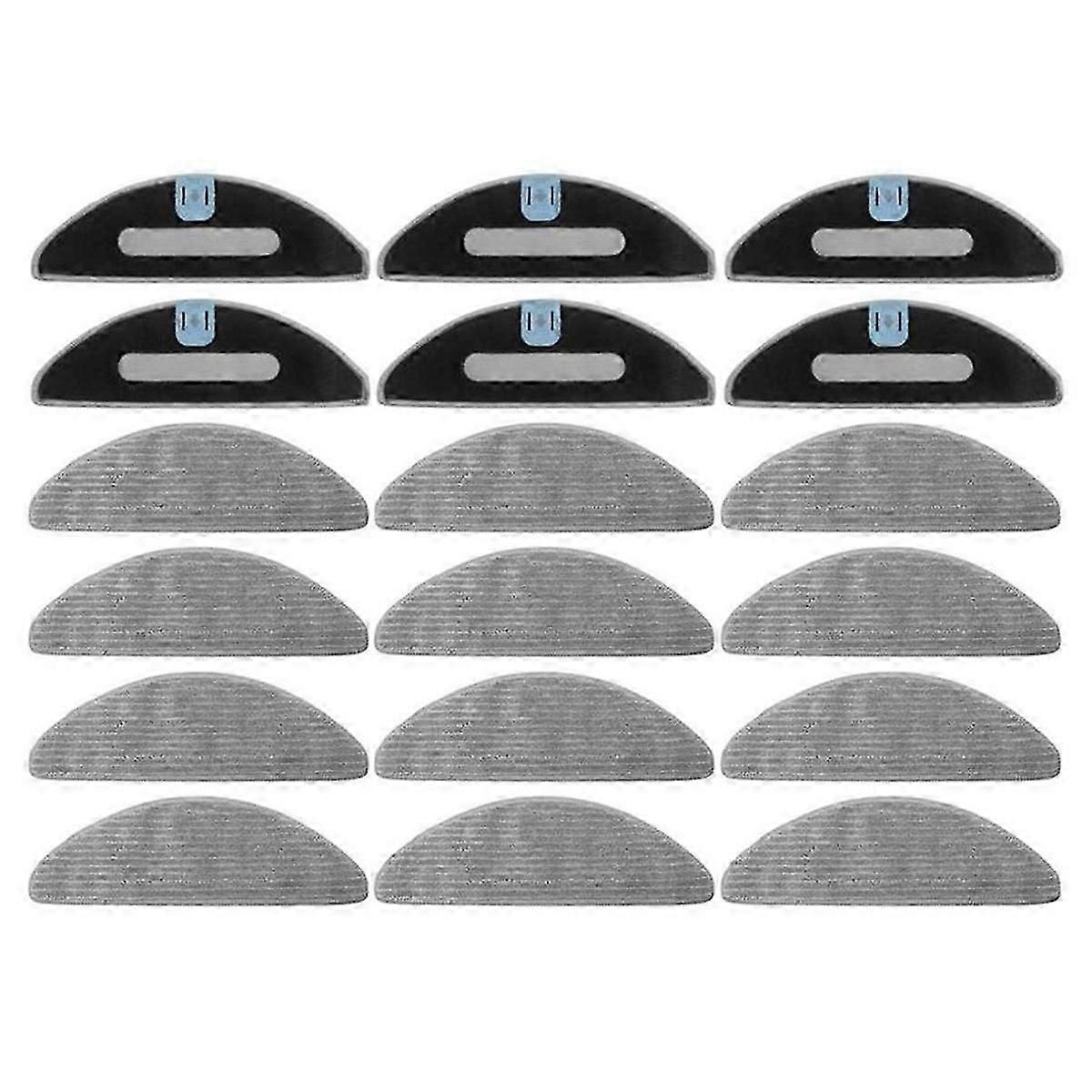 18 PCS Mop Pads suitable for Combo I5, I5+,J5, J5+ Robot Vacuum Microfiber Washable Reusable Mopping Cloth