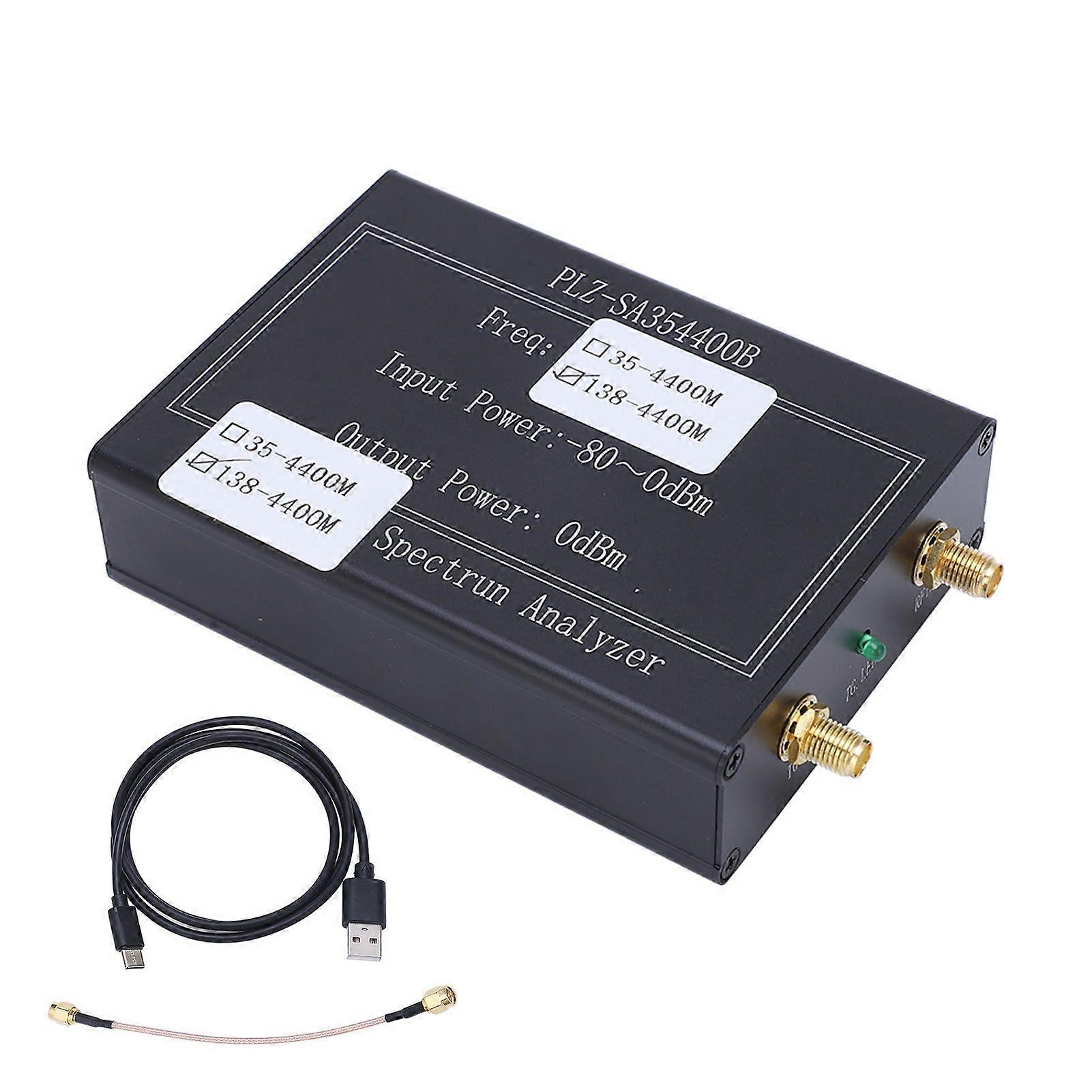 Portable Spectrum Frequency Analyzer Simple Operation 4 Modes Handheld Frequency Analyzer 1384400MHz