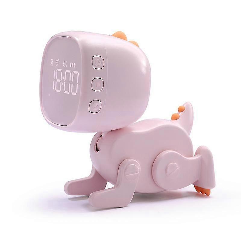 Cartoon Dinosaur Timer Night Light Electronic Alarm Clock