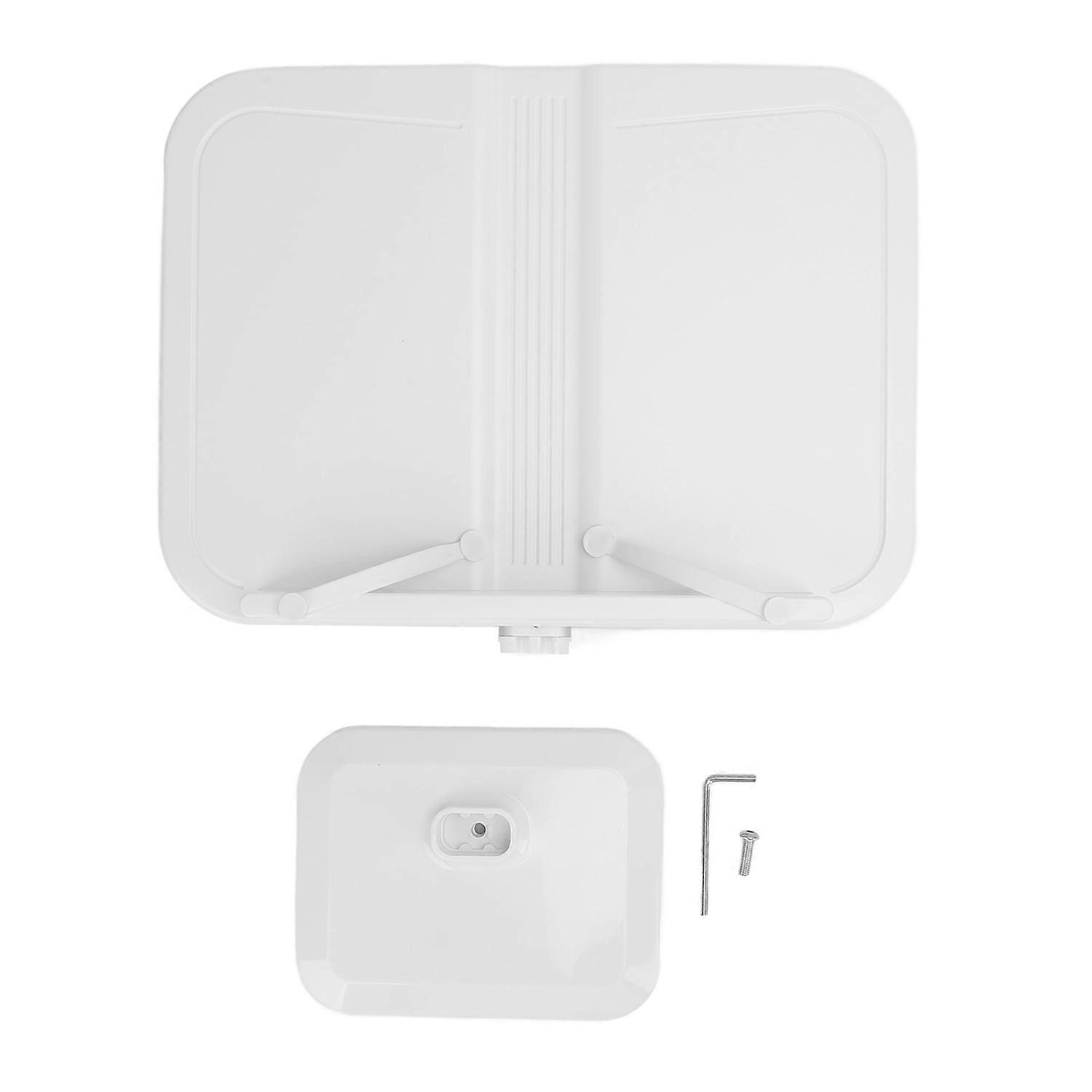 Desk Book Reading Stand White Adjustable Children Reading Stand Reading Desktop Riser for Students A