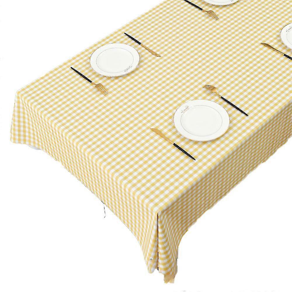 Waterproof, Oil-proof, Splash-proof Pvc Tablecloth For Dining Table