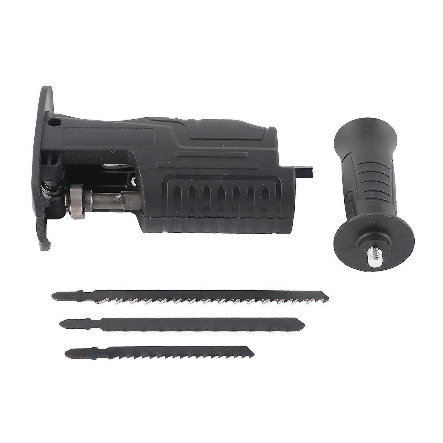 Drill Saw Attachment Cordless Reciprocating Jig Power Tool Accessories for Metal Wood Cutting