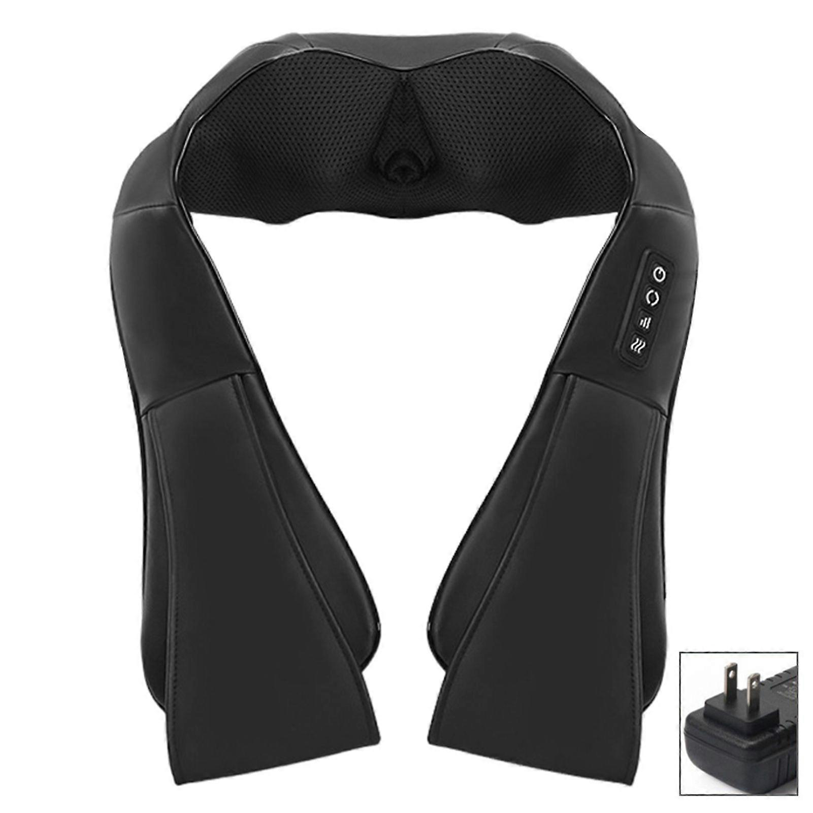 Shiatsus-Neck Back Massager Electric Deep Tissue 4D Kneading Massage Device for Women Men
