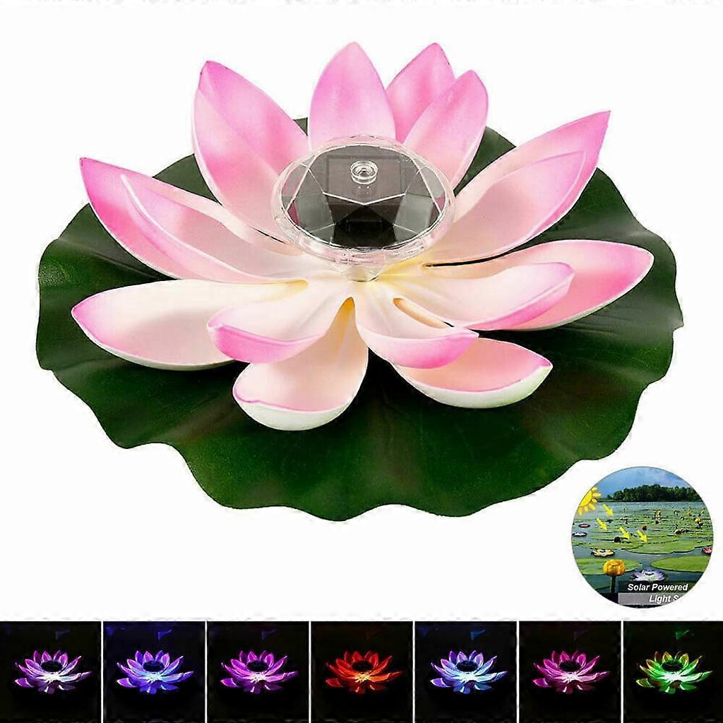 LED Lotus Light, Solar Night Light, Pond Light