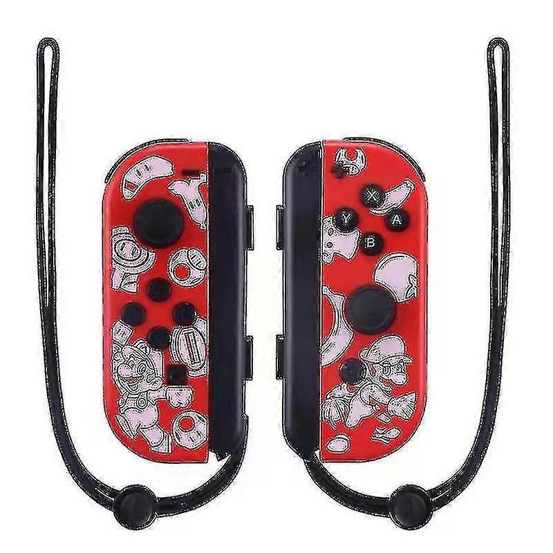 Til Nintendo Switch Controllers Joy-con L/r Gamepad med rem joysticks Erstat Joycon