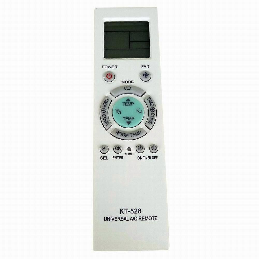 New Replace KT-528 For AUX Carrier Sanyo Panasonic DAIKIN Universal AC Remote