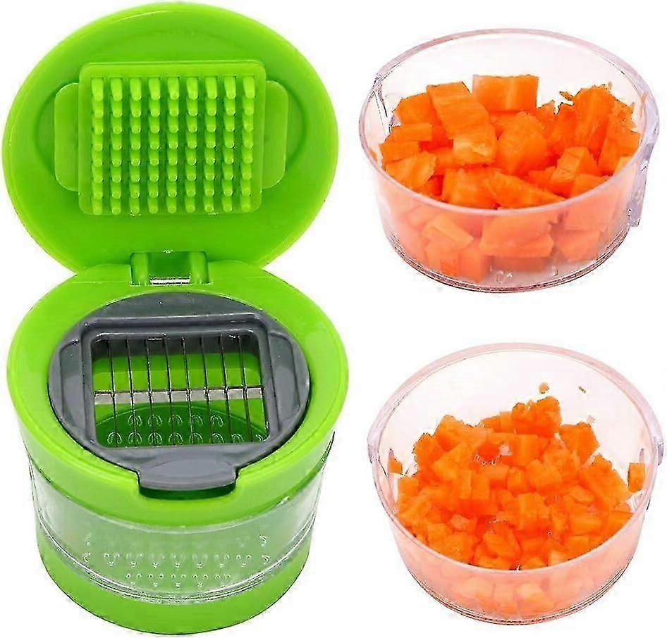 Multi-Function Garlic Presser Garlic Mincer Slicer Dicer Grater for Home Manual