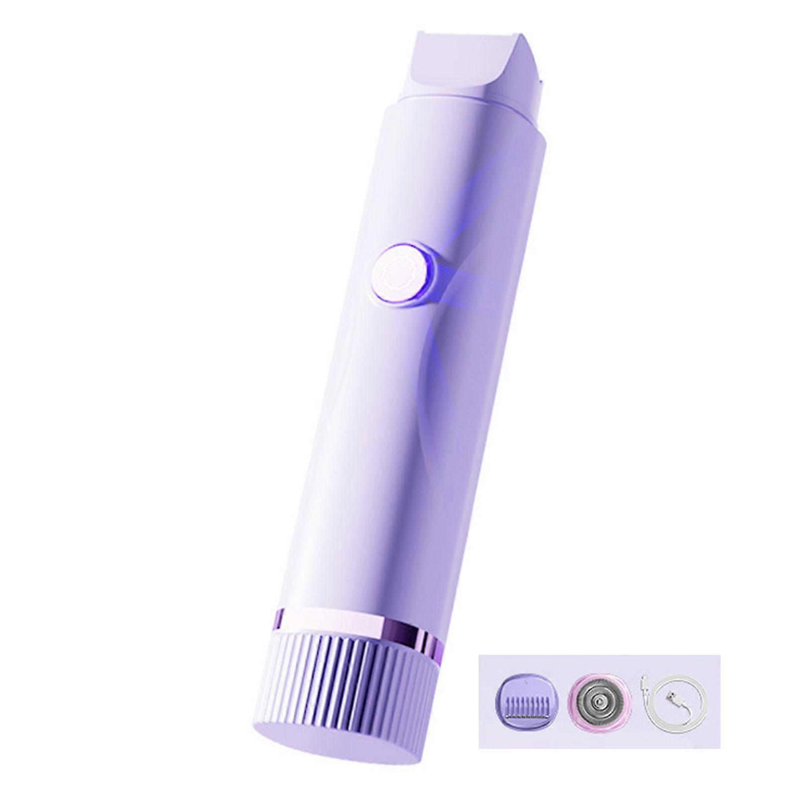 Women's Epilator Dual Head Precise Hair Trimmer for Private Areas Painless Trimming Machine for Full Body