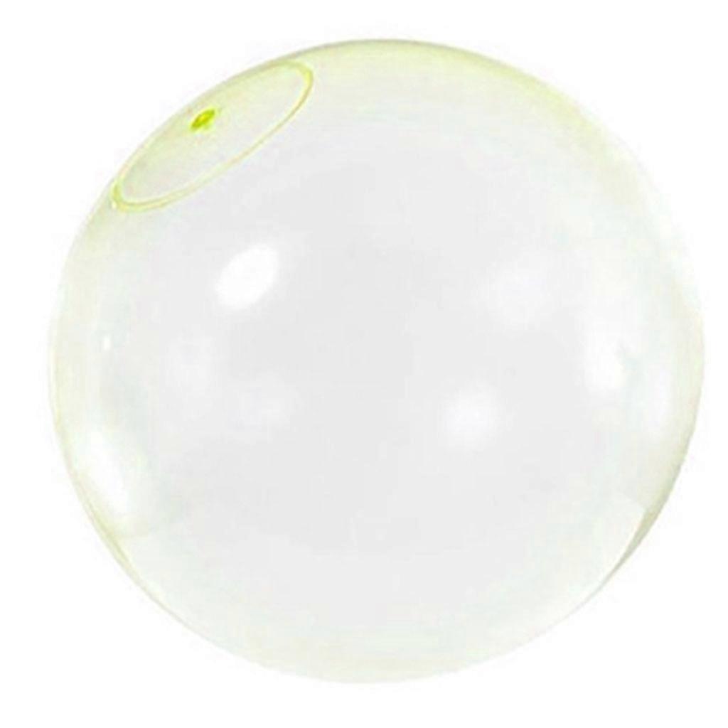 Beach Ball Inflatable Bubble Ball Outdoor Game Interactive Playsets for Beach Yard Lawn Water for Play Pool Fun Summer G yellow 120cm