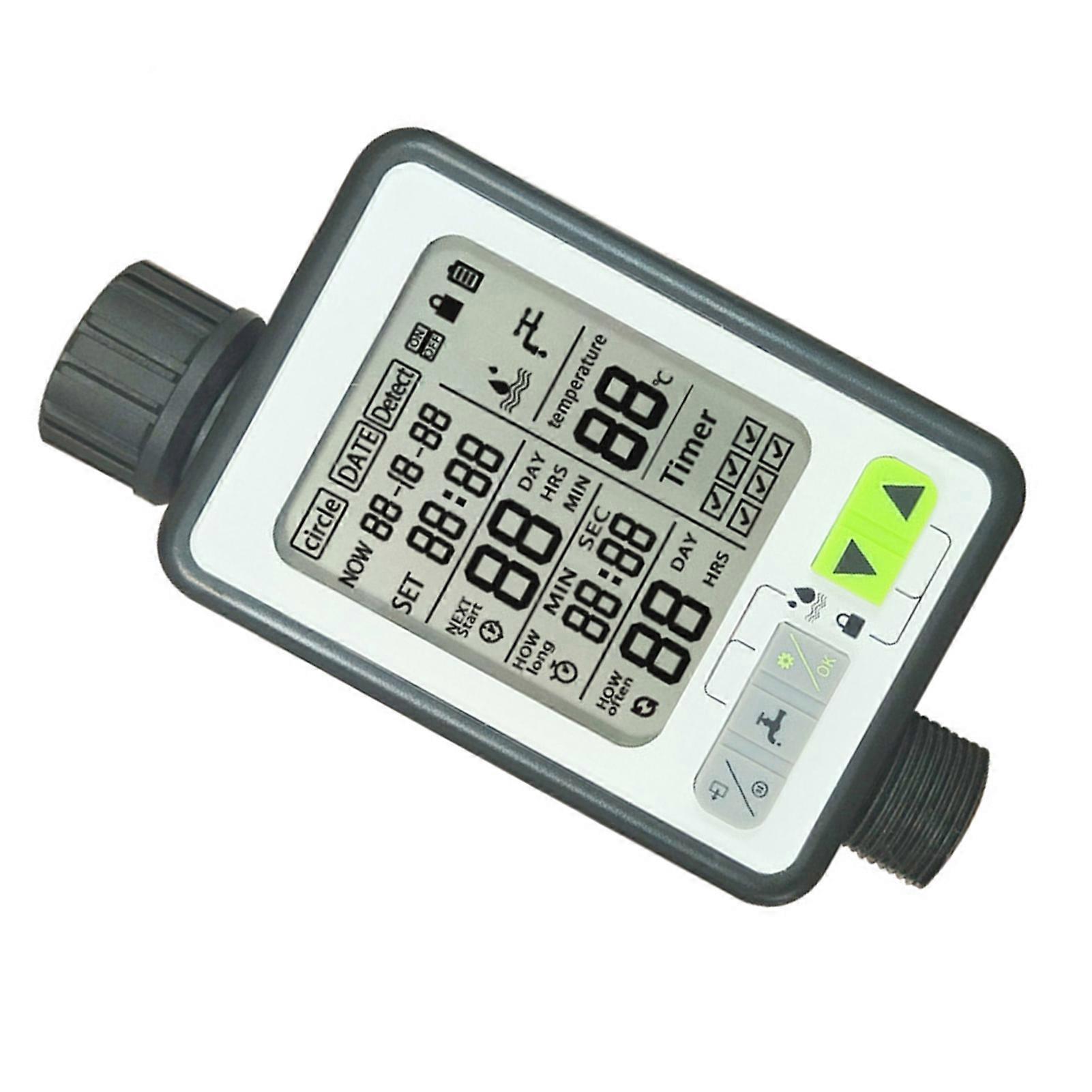 Watering Timer Automatic 3 Modes Rain Sensing Sprinkler Timer for Lawn Garden Yard Care 