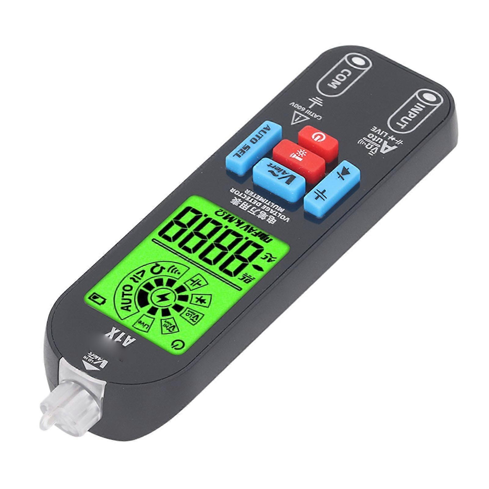 Digital Multimeter LCD Display Voltage Capacitance Tester Resistance Meter Tool for Maintenance Without Storage Bag 