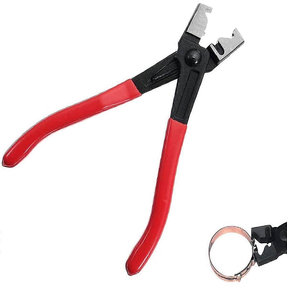Hose Clamp Plier Auto Repair Tool Clic-R Type for Removal and Installation of Ring-Type or Flat-Band Hose Clamps