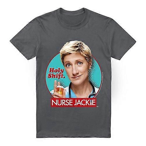 Nurse Jackie Mens Holy Shift T-Shirt