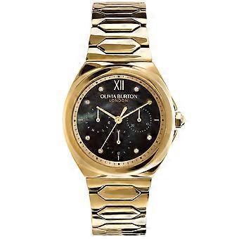 Lustre Women's Analog Quartz Watch with Gold Plated Stainless Steel Bracelet 24000150