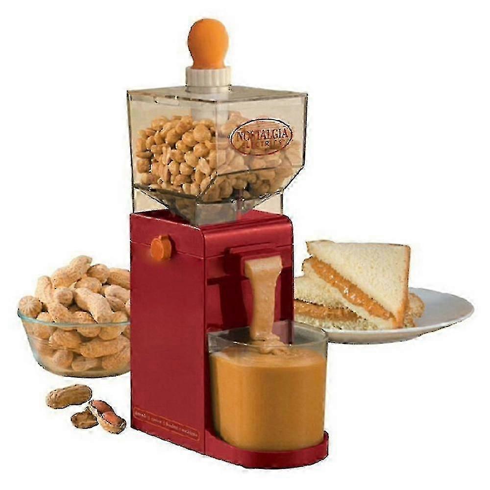 Portable Automatic Peanut Butter & Coffee Grinder for Household Use
