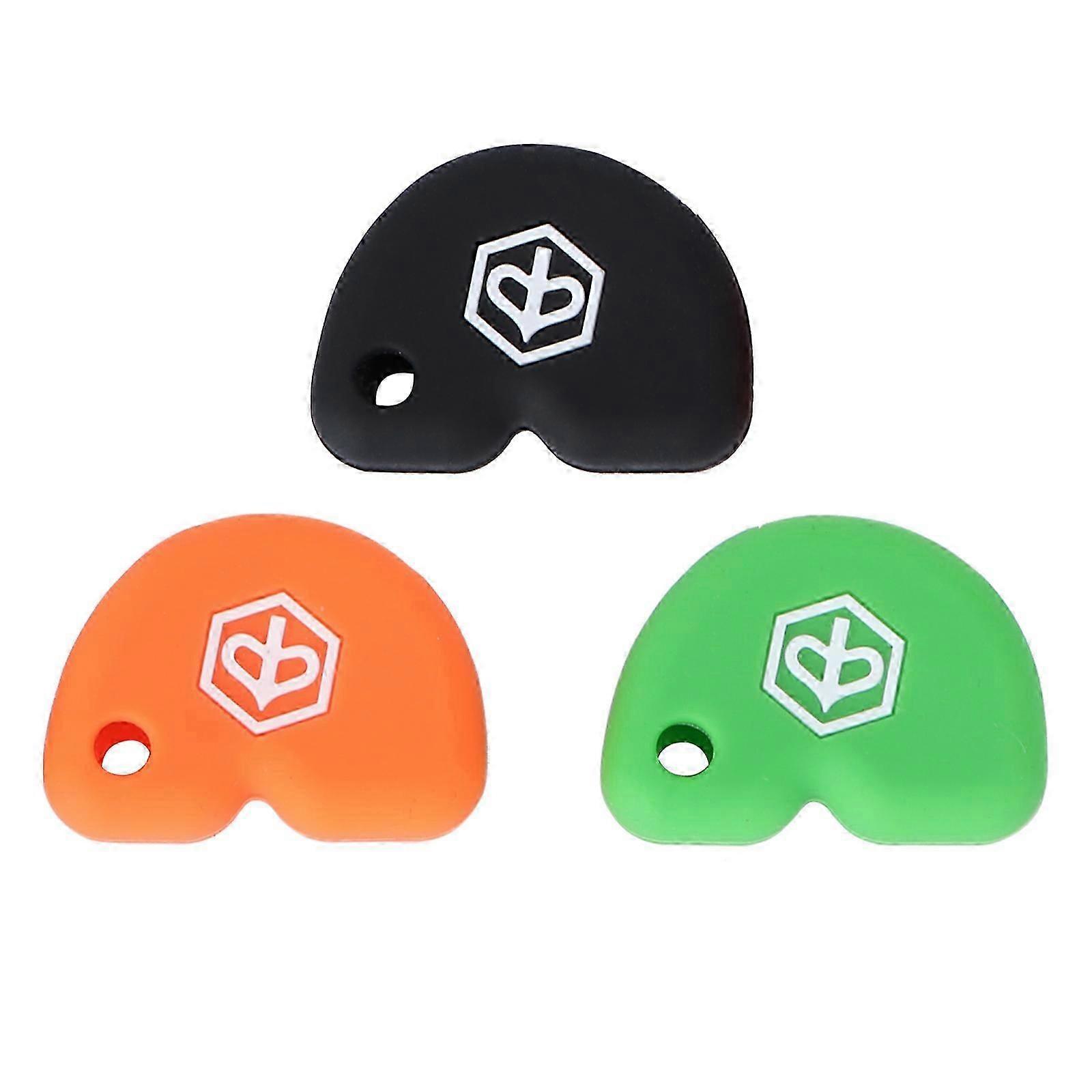 3 قطع اكسسوارات الدراجات المطاط مفتاح فوب غطاء دراجة نارية مفتاح حالة كابعات مفتاح السيارة