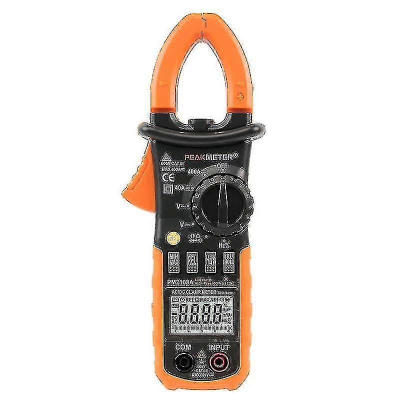 Digital Clamp Meter, True Rms 4000 Counts, Digital Electrical Tester Meter Auto-ranging Measures Ac/dc Voltage, Ac/dc Current, Resistance, Capacitance