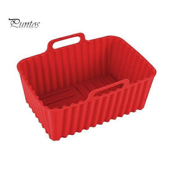 Silicone Air Fryer Pot Tray Liners BPA-Free Air Fryer Basket Replacement Air Fryer Liners for Clean Cooking Replacement for Parchment Liner Paper