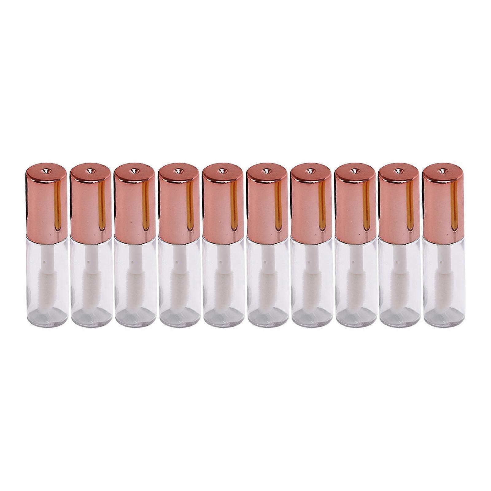 10x Lip Gloss Bottles Lip Oil Bottles Empty DIY Cosmetics Containers Mini Lip