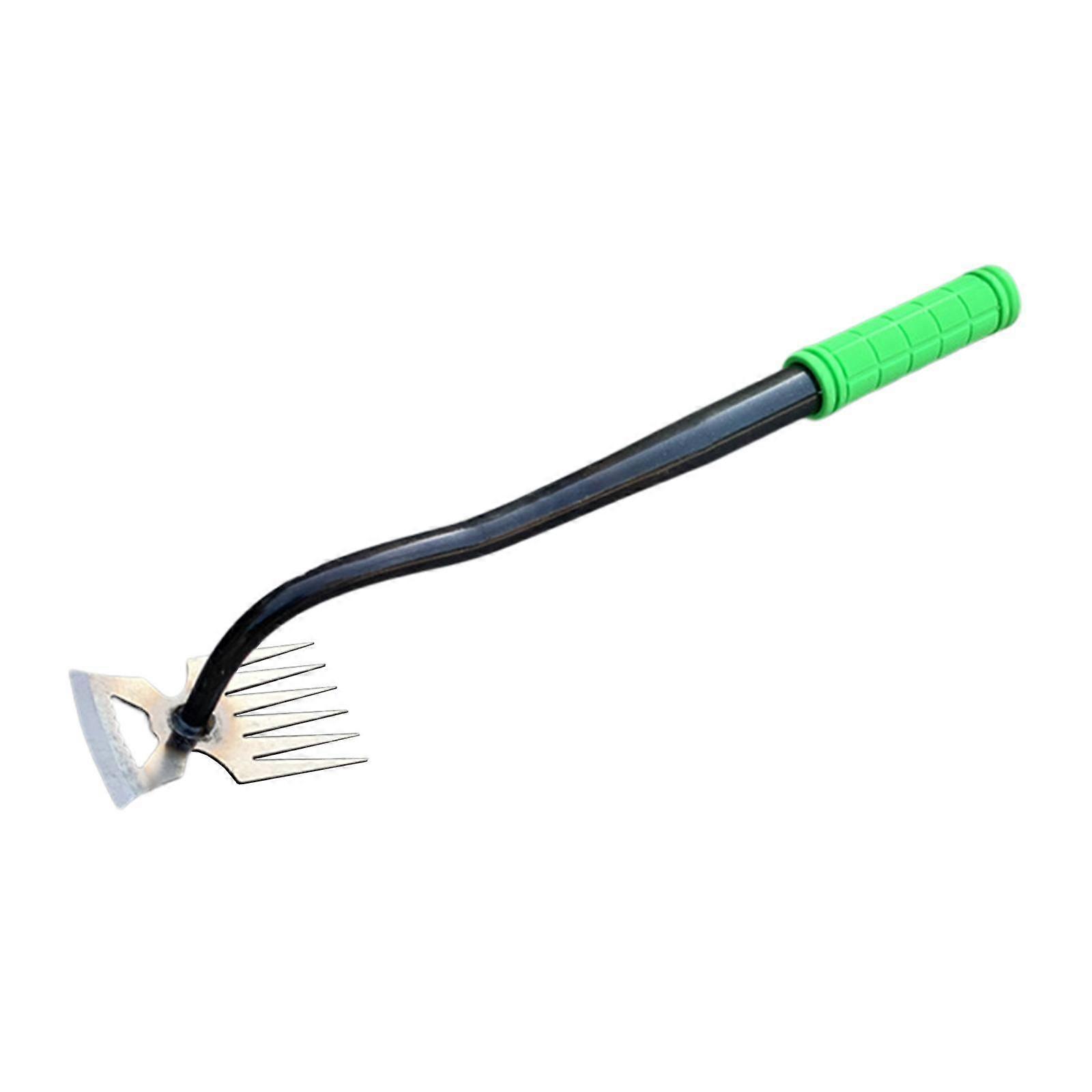 Manual Weeder Weeding Puller Long Handle Stainless Steel Digging Weeding Digger