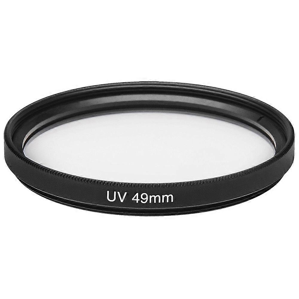 (New arrival) 49mm SLR Camera UV Filter(Black)
