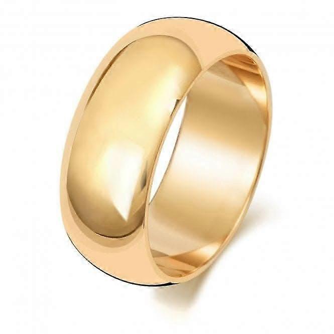 Trauring 18K D-Form 8mm-1,5 Trauring WQ108M