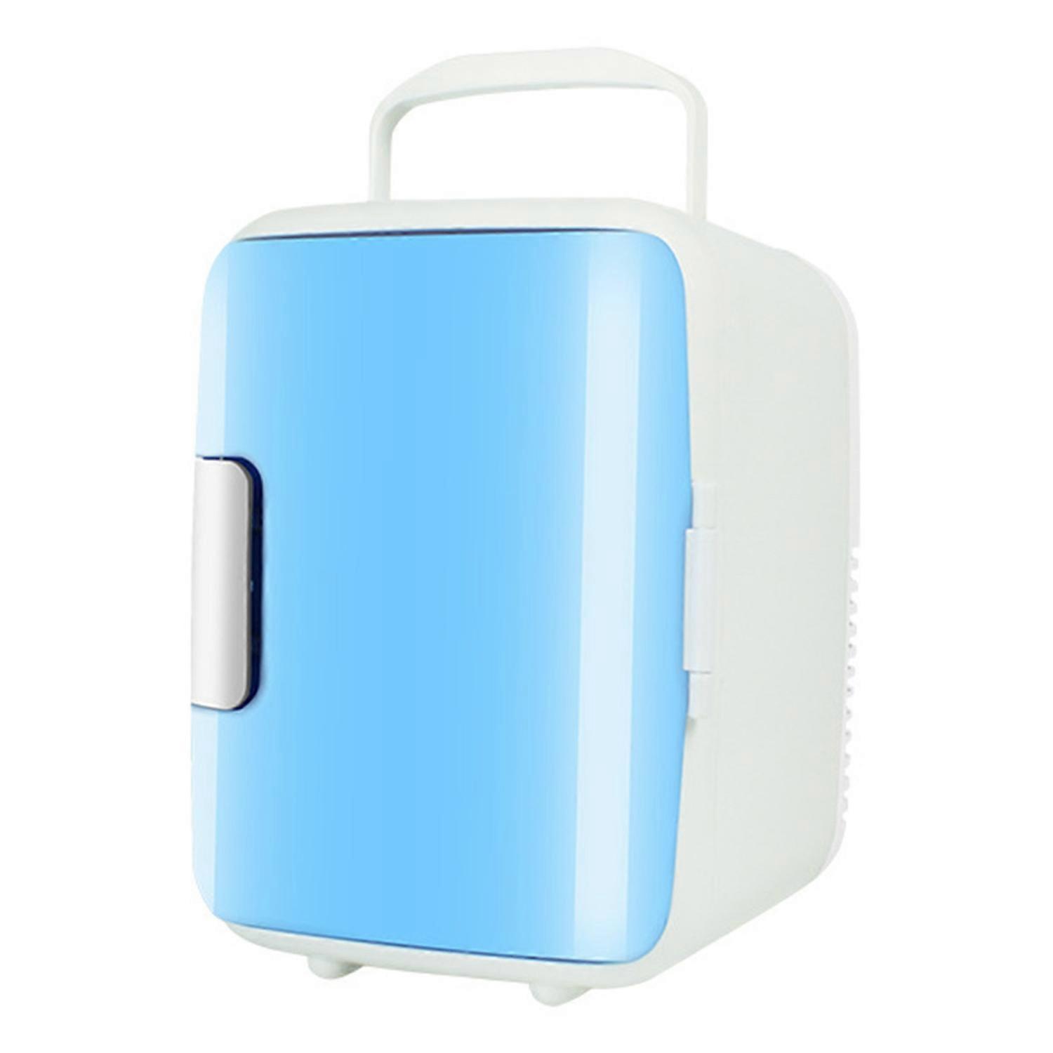 4L Mini Car Fridge Portable Fast Cooling Small Cooler Warmer Refrigerators Multifunctional Compact F