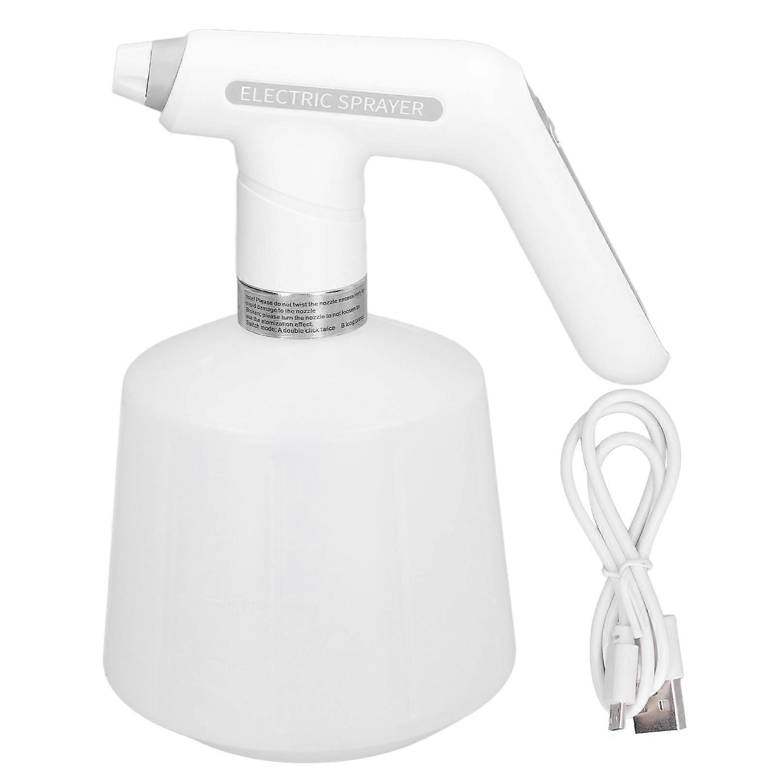 Electric Spray Bottle 2000mah USB Charging ABS and HDPE Rotating Sprinkler Automatic Watering Can for Garden