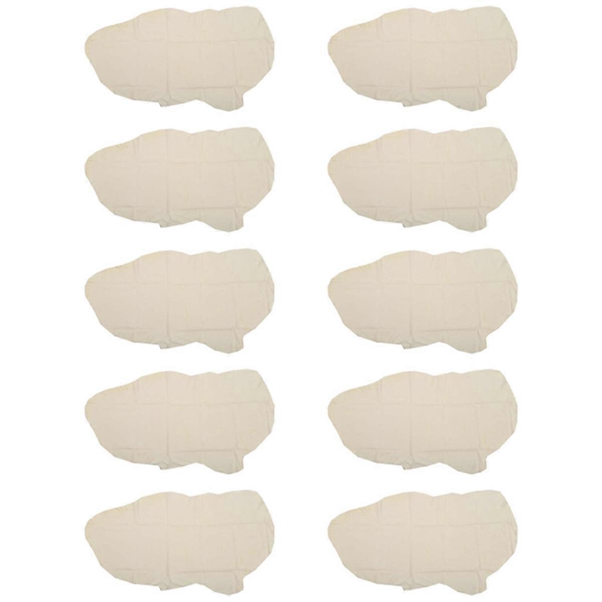 10x Irregular leaning Cloth Car Washing Towel