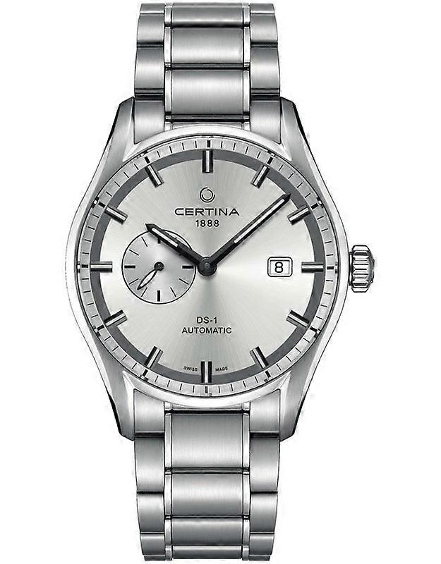 Certina Ds-1 C006.428.11.031.00 Men's Automatic Watch - Silver Dial, Stainless Steel