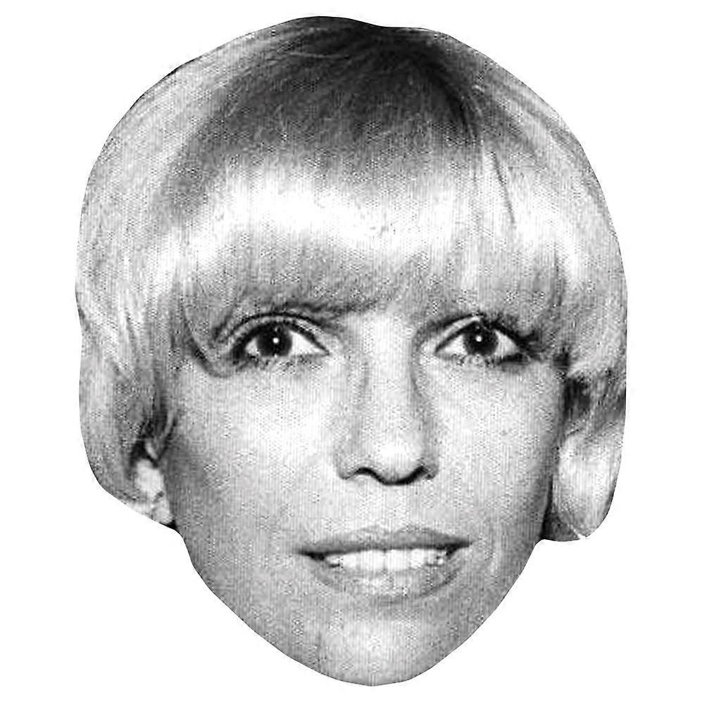 Nancy Sinatra (Young) Celebrity Mask, Flat Card Face