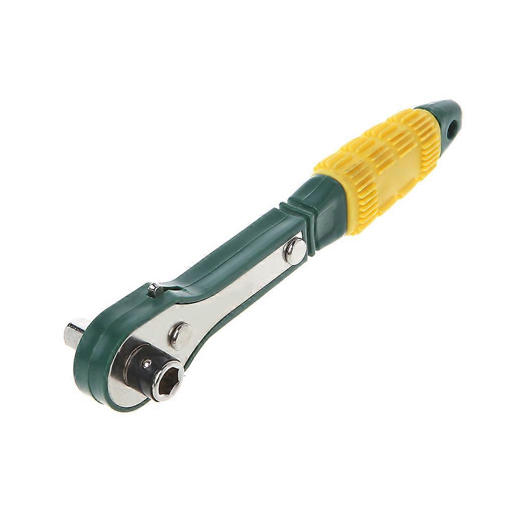 Mini Rapid Ratchet Wrench 1/4 Screwdriver Quick Socket Spanner Repairing Tools 11mm