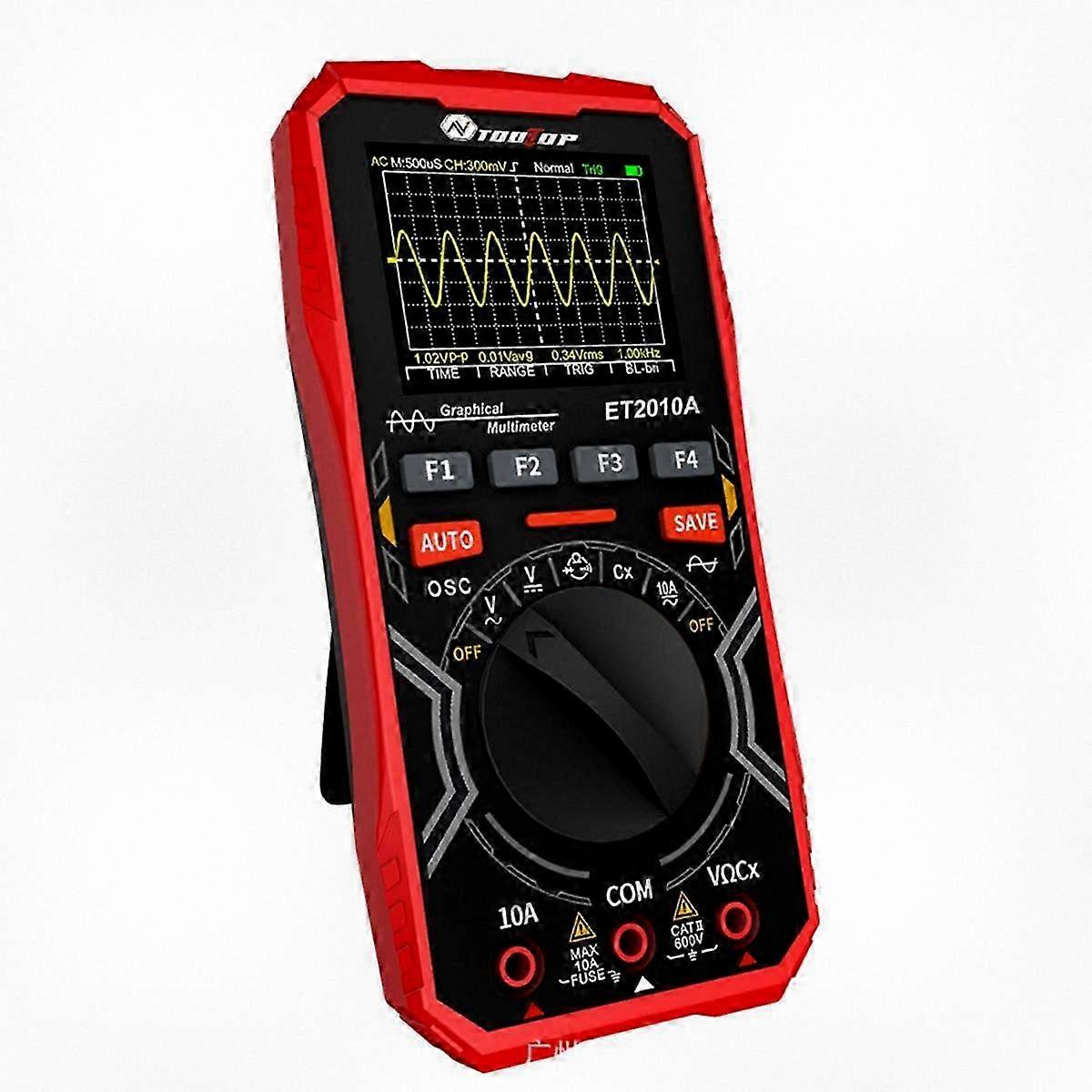 Digital Oscilloscope Multimeter 1MHz 2.5MSPS Auto Range AC/DC 600V Graphical Meter