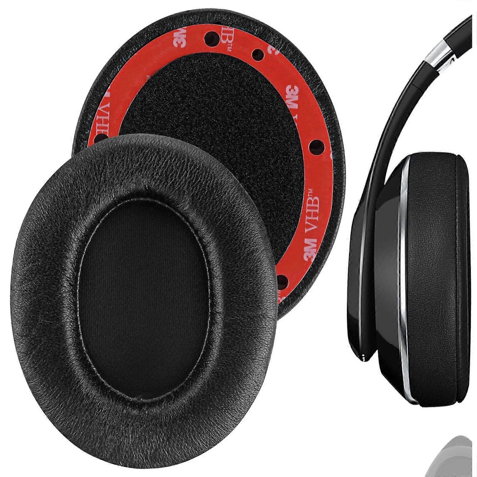Elite Sheepskin Replacement Ear Pads for Beats Studio 2 Headphones, Repair Parts (Black)