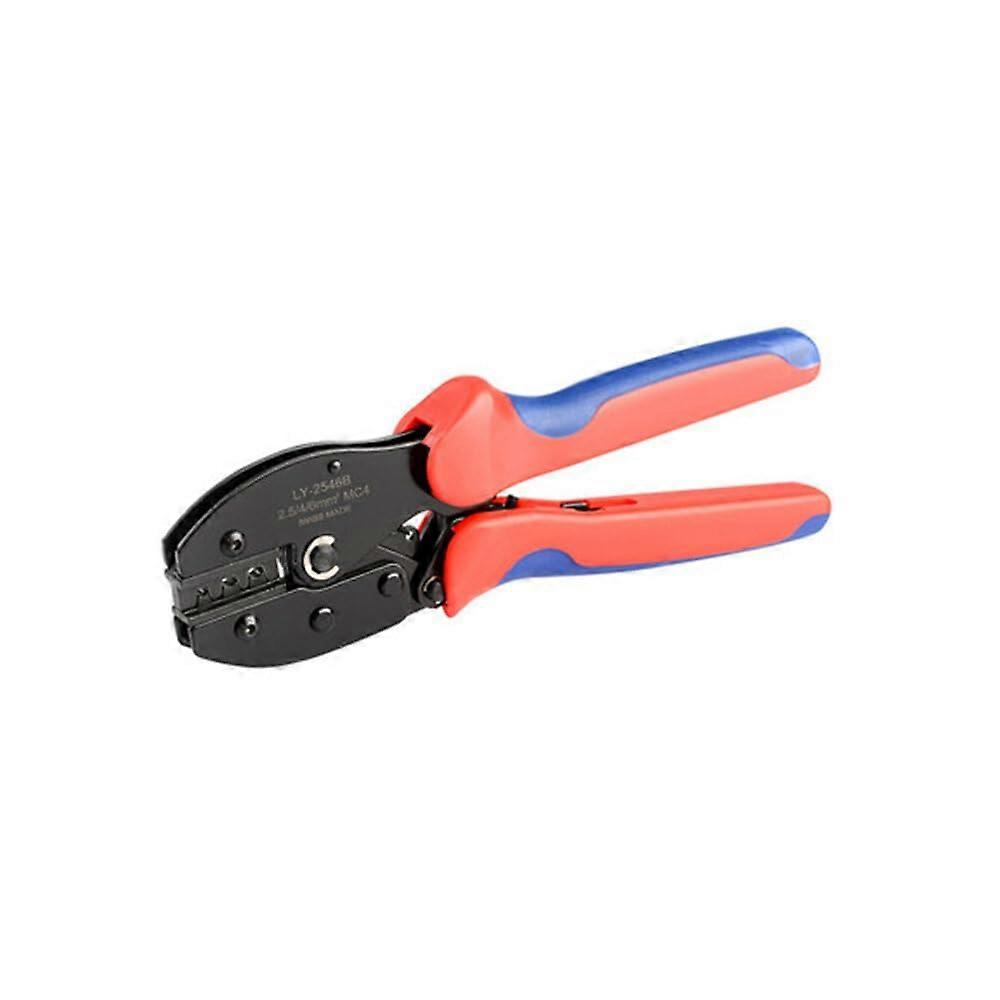 Solar PV Terminals Cable Connector Crimping Pliers Tools Heavy-Duty Ratcheting Crimper for Solar Panel Installation