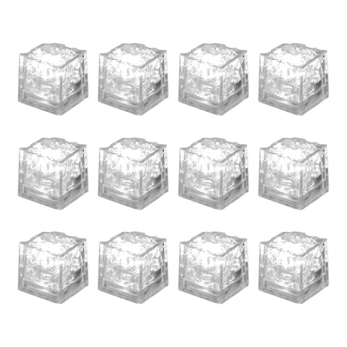 Multi-Color Flashing LED Ice Cubes, Glow Lights for Nighttime Bar