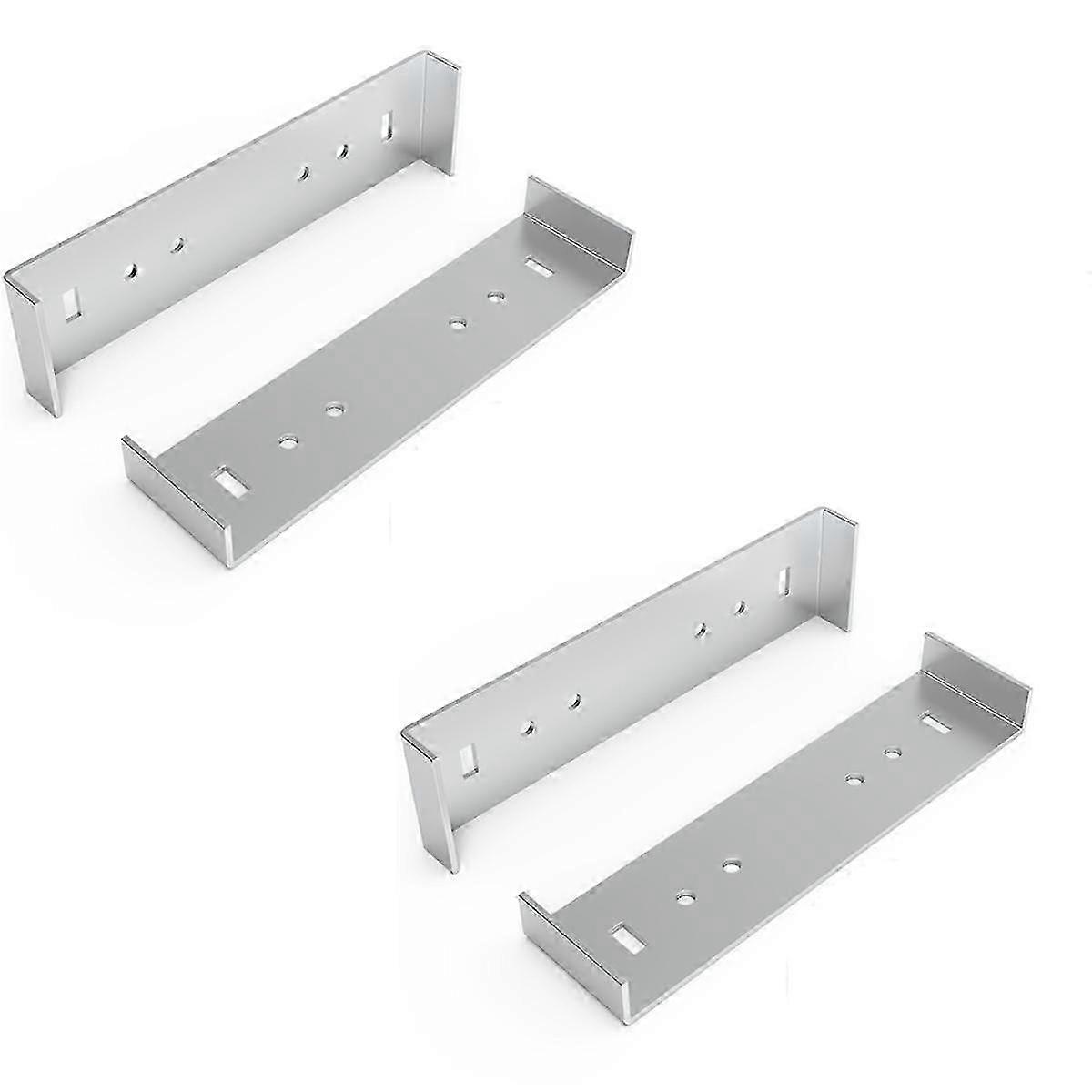 Metal Mailbox Mounting Bracket Large for Mailboxes with 8Inch Wide Floor 4Pcs - FFY